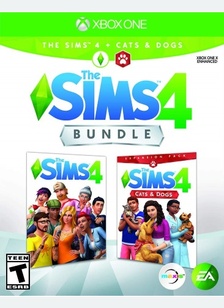 Sims 4 + Sims 4 Cats & Dogs Bundle - Xbox One
