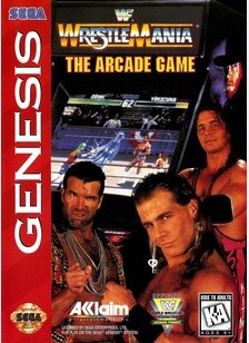 WWF:WRESTLEMANIA ARCADE - Sega Genesis