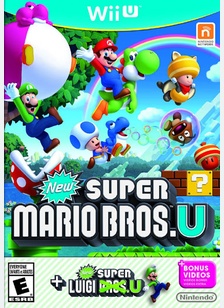 New Super Mario Bros U + New Super Luigi U (2 games on 1 disc) - Wii U