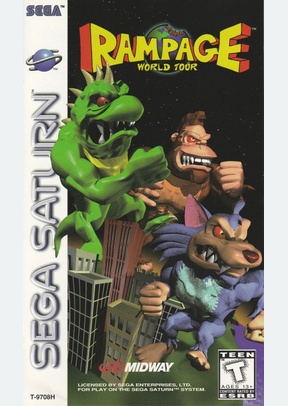 RAMPAGE:WORLD TOUR - Sega Saturn