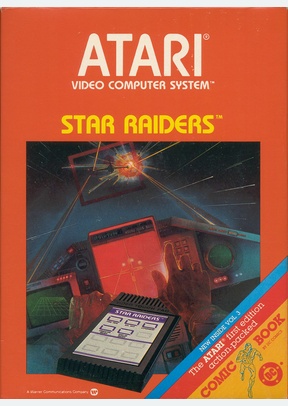 STAR RAIDERS (W/ TOUCH/COMIC) - Atari 2600