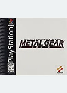 METAL GEAR SOLID - Playstation (PS1)