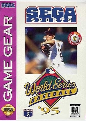 WORLD SERIES BASEBALL 95 - Sega Game Gear