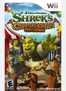 SHREK:CARNIVAL CRAZE - Nintendo Wii