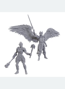 D&D BG3 DAME AYLIN & MINTHARA - NORZUL'S MARVELOUS MINIATURES