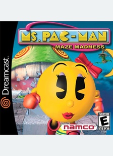 MS. PAC-MAN:MAZE MADNESS - Sega Dreamcast