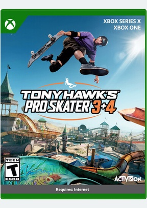 TONY HAWK PRO SKATER 3 + 4 - XBOX Series X