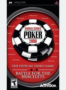 WORLD SERIES POKER 08:BATTLE - PSP