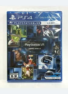 PS4 VR:DEMO DISC 3 - PLAYSTATION 4 VR