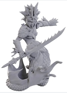 D&D MERFOLK SCOUT - NOLZURS MARVELOUS MINIATURES
