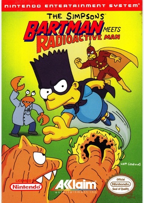 SIMPSONS:BARTMAN MEETS RADIO - NES