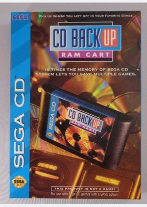 CD BACK UP RAM CARD - Sega CD
