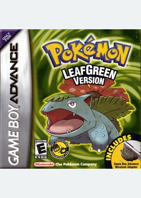 POKEMON:LEAF GREEN VERSION - Game Boy Advanced