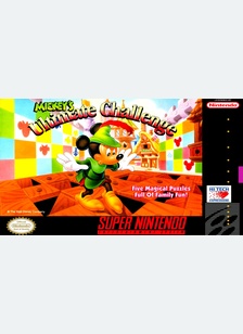 MICKEYS ULTIMATE CHALLENGE - Super Nintendo