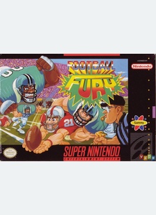 FOOTBALL FURY - Super Nintendo