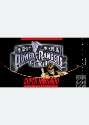 MIGHTY MORPHIN POWER:THE MOVIE - Super Nintendo