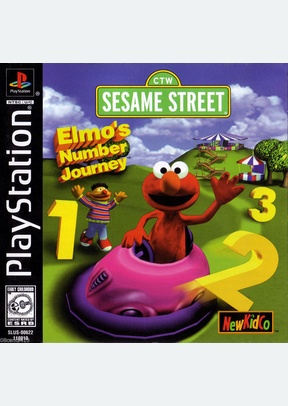 SESAME STREET:ELMOS NUMBER - Playstation (PS1)
