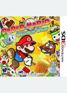 PAPER MARIO STICKER STAR - Nintendo 3DS