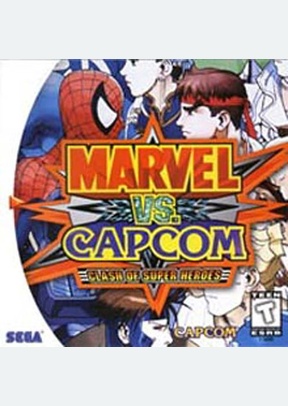 MARVEL VS CAPCOM:CLASH OF THE - Sega Dreamcast