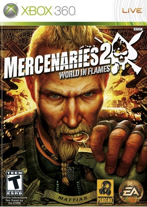 MERCENARIES 2:WORLD IN FLAMES - Xbox 360