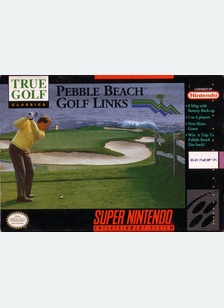 PEBBLE BEACH GOLF LINKS - Super Nintendo
