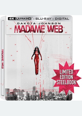 MADAME WEB:STEELBOOK (4K/BR)