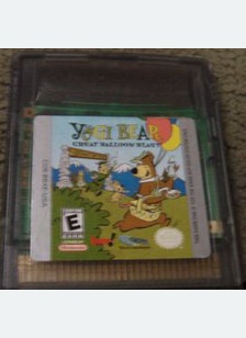 YOGI BEAR:GREAT BALLOON BLAST - Game Boy Color