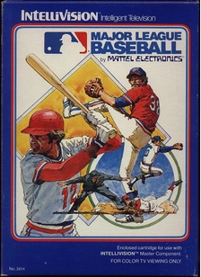 MAJOR LEAGUE BASEBALL - Intellivision