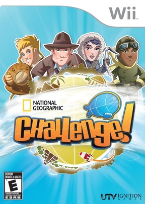 NATIONAL GEOGRAPHIC CHALLENGE - Nintendo Wii