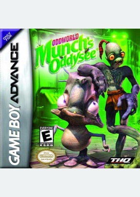 ODDOWRLD MUNCHS ODDYSEE - Game Boy Advanced