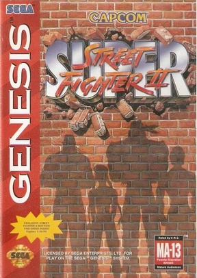 SUPER STREET FIGHTER II - Sega Genesis