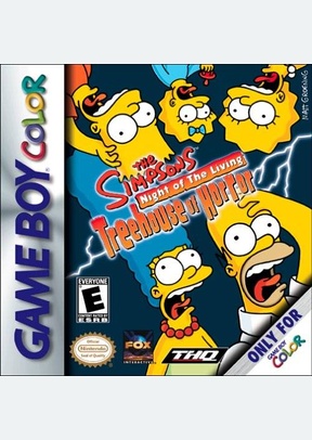 SIMPSONS:NIGHT OF THE LIVING - Game Boy Color
