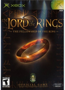 LOTR:FELLOWSHIP OF THE RING - Xbox