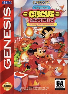 GREAT CIRCUS MYSTERY:STARRING - Sega Genesis