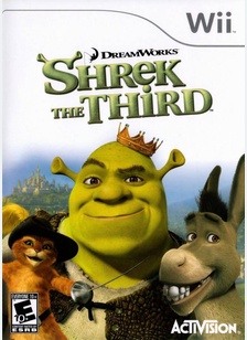 SHREK:THE THIRD - Nintendo Wii