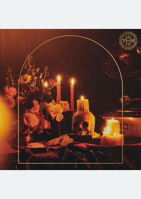 Hell Is In Your Head Ie Beer & Gold Butter Fly W/Bone Splatter Vinyl