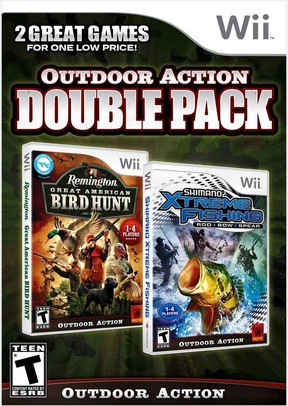 OUTDOOR ACTION DOUBLE PK - Nintendo Wii