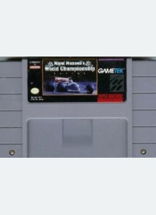 NIGEL MANSELLS WORLD CHAMPIONS - Super Nintendo