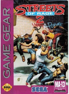 STREETS OF RAGE 2 - Sega Game Gear