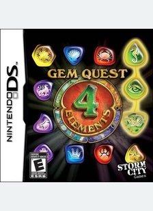 GEM QUEST:4 ELEMENTS - Nintendo DS