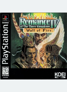 ROMANCE OF THE 3 KINGDOMS IV - Playstation (PS1)