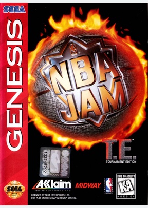 NBA JAM:TOURNAMENT ED - Sega Genesis