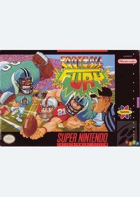 FOOTBALL FURY - Super Nintendo
