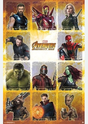 Avengers Infinity War - Character Portraits