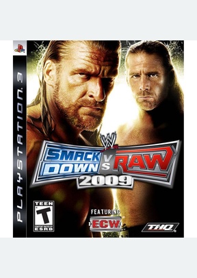 WWE:SMACKDOWN VS RAW 09 - Playstation 3