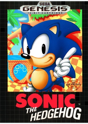 SONIC THE HEDGEHOG - Sega Genesis
