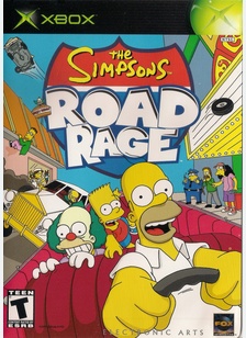 SIMPSONS:ROAD RAGE - Xbox