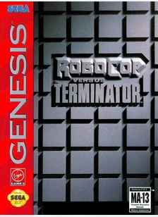 ROBOCOP VS TERMINATOR - Sega Genesis