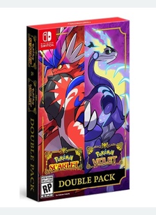 Pokemon Scarlet & Pokemon Violet Double Pack - Nintendo Switch