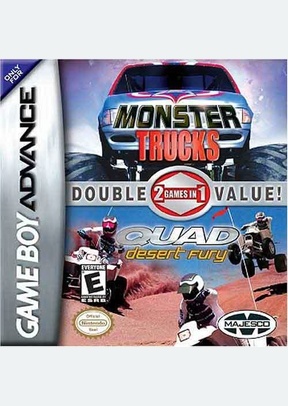 MONSTER TRUCKS/QUAD DESERT - Game Boy Advanced
